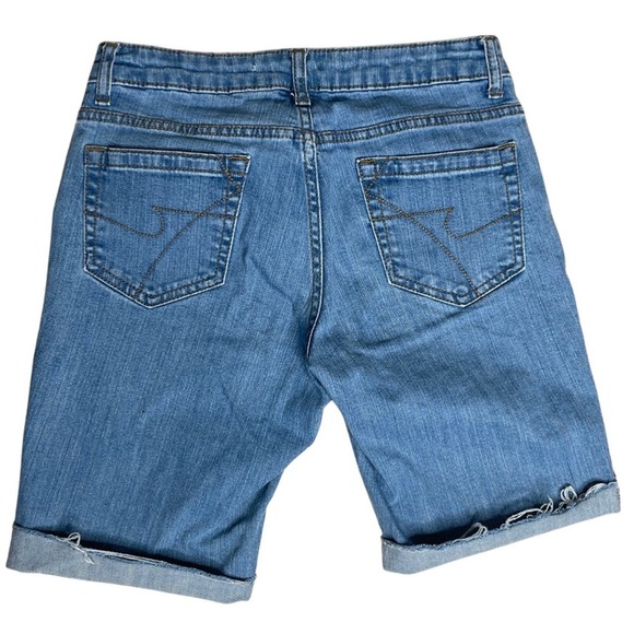 Kenneth Cole Reaction Blue Jeans Shorts Sz. 4 Short - Picture 5 of 6